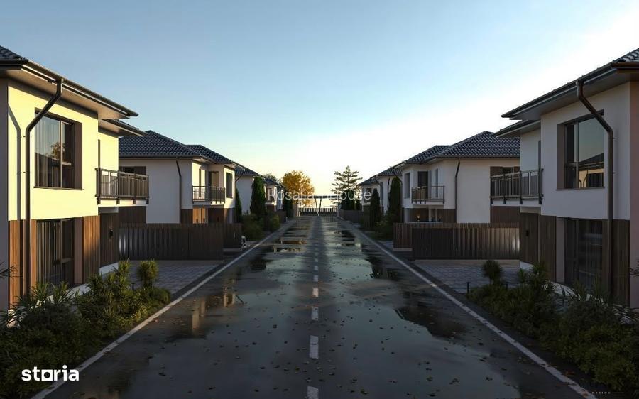 Panouri fotovoltaice! Vila construita cu etaj si spatii depozitare