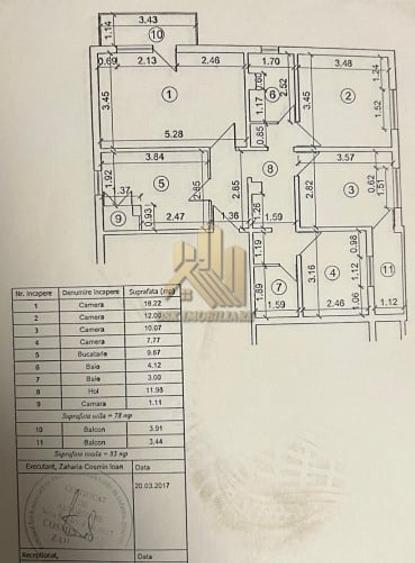 Apartament cu 4 camere decomandat, mobilat în Bartolomeu
