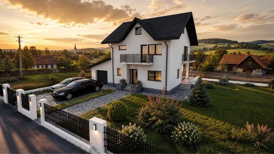Casă cu 4 camere în Moara