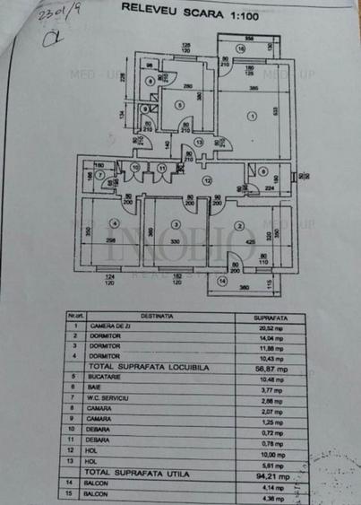 Apartament cu 4 camere decomandat, mobilat în Aviației