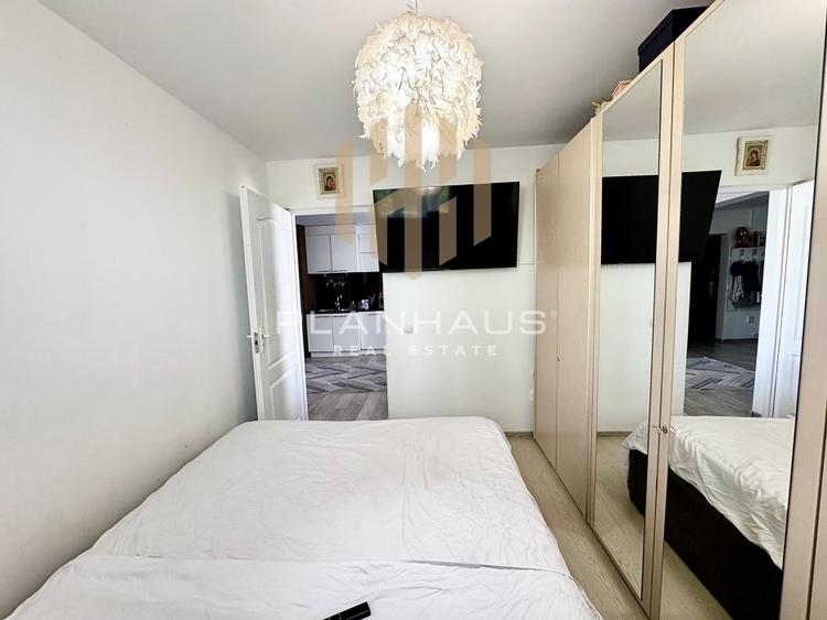 Apartament cu 2 camere semidecomandat, mobilat în Hotvon