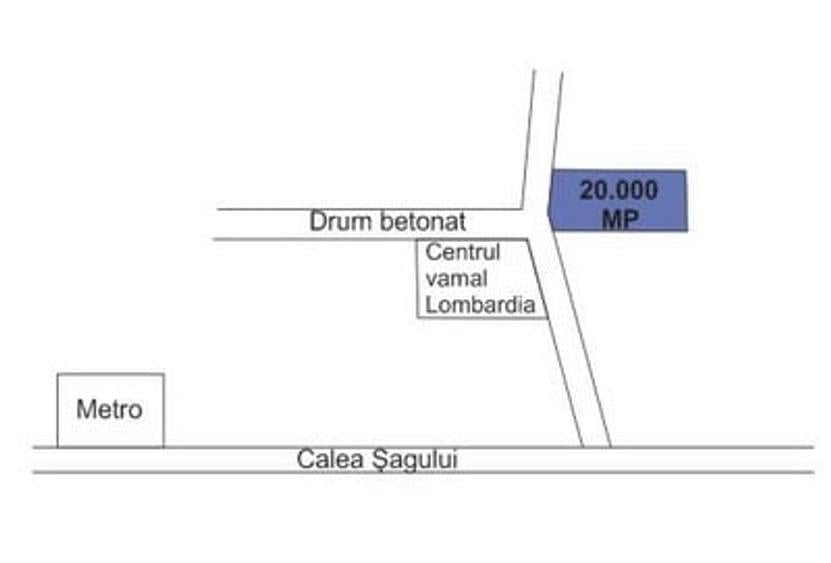 Teren Construcții intravilan de 2 mp, în Șagului