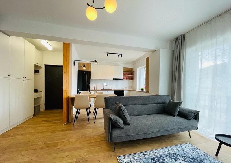 Apartament cu 2 camere semidecomandat, mobilat în Florești