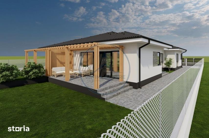 Casă cu 3 camere cu Teren 270 Mp în Unirea