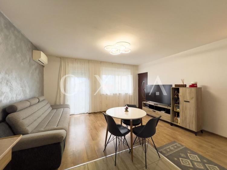 Apartament cu 2 camere semidecomandat în Dumbrăvița