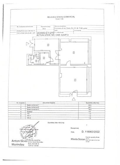 Spațiu comercial, de 89 mp, în Tomis II