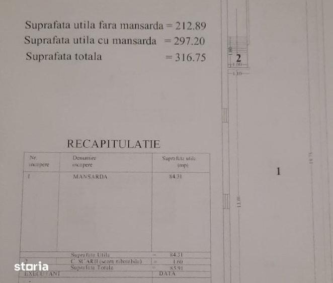 Casă cu 7 camere cu Teren 200 Mp în Gara de Nord