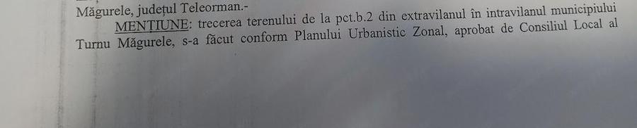 Teren de 2300 mp, în Central