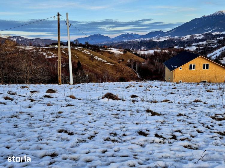 Sat Pe?tera Moeciu | Vedere panoramica Bucegi & Piatra Craiului - 9