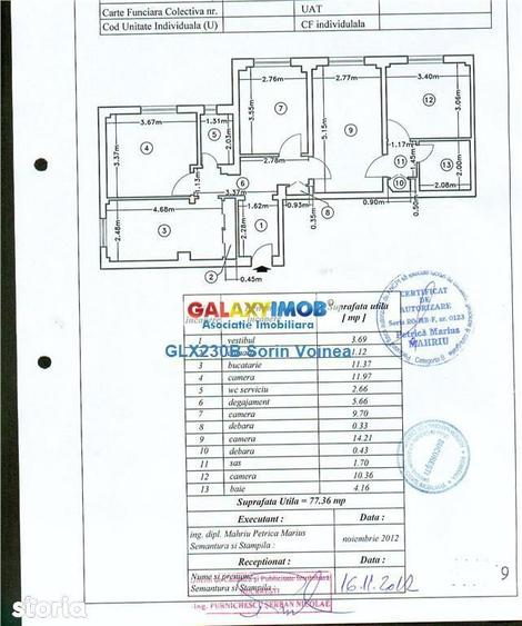 Apartament cu 4 camere, mobilat în Rahova