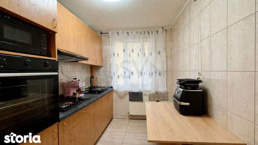 Apartament cu 3 camere, mobilat în Obor