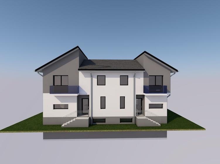 Duplex cu 4 camere cu Canalizare în Cetate