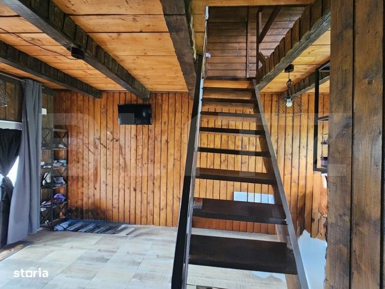 Casă cu 2 camere cu Teren 250 Mp în Sălciua