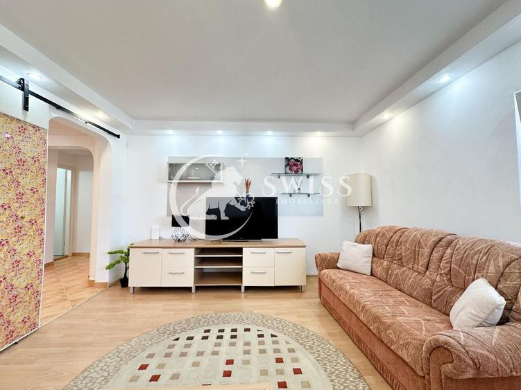 Apartament cu 3 camere decomandat, mobilat în Mănăștur