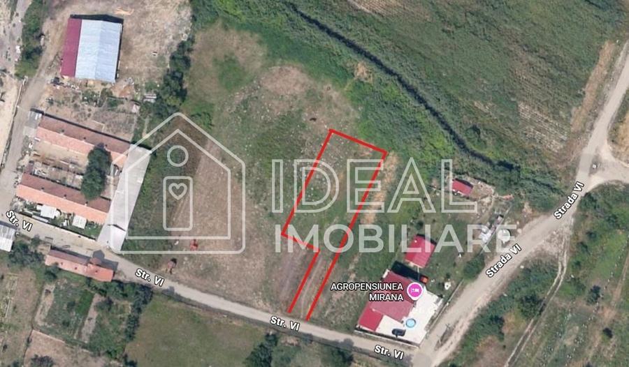 Teren Construcții intravilan de 696 mp, în Cristian