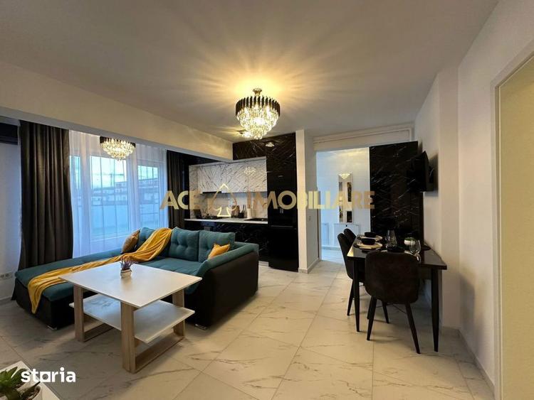 Apartament cu 3 camere, mobilat în Central