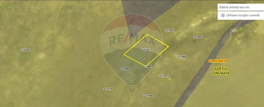 Teren Construcții intravilan de 235 mp, în Exterior Vest