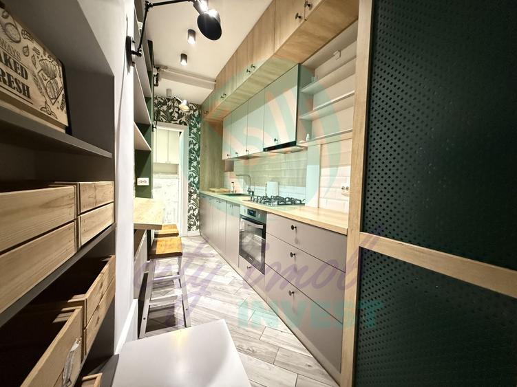 Apartament cu 2 camere decomandat, mobilat în Nerva Traian