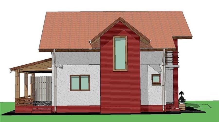 Casă individuală cu 4 camere cu Teren 600 Mp în Exterior Nord