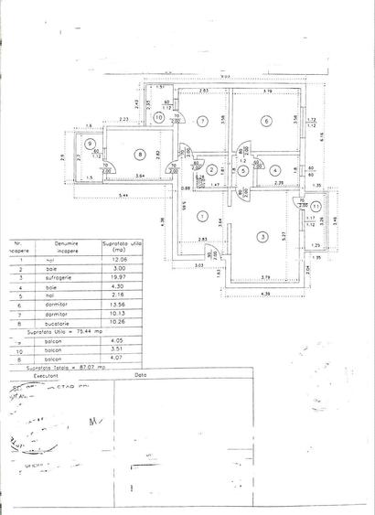 Apartament 3 camere | 87 mp | Etaj 2 | Zona Mara?e?ti | Semimobilat - 21
