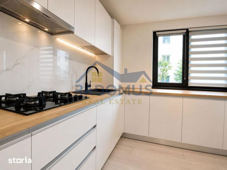 Apartament cu 3 camere, mobilat în Cantacuzino