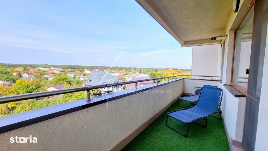 Apartament cu 3 camere semidecomandat în Băneasa