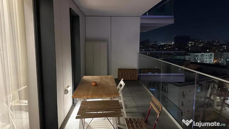 Apartament cu 2 camere semidecomandat, mobilat în Herăstrău
