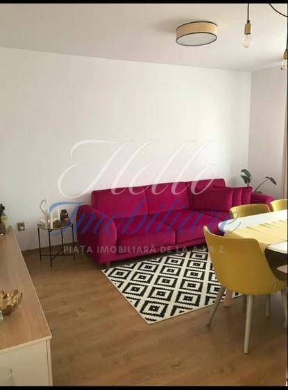 Apartament cu 3 camere semidecomandat, mobilat în Florești