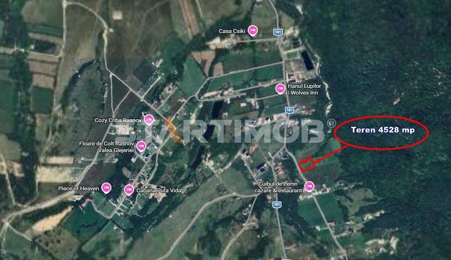 Teren Construcții extravilan de 5000 mp, în Glăjărie