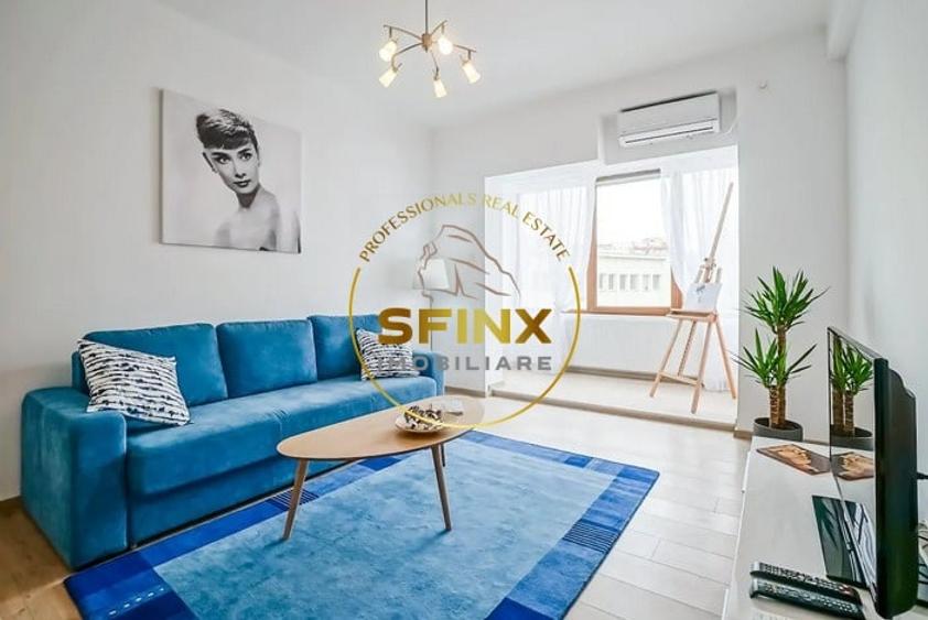 Apartament cu 2 camere decomandat, mobilat în Cișmigiu
