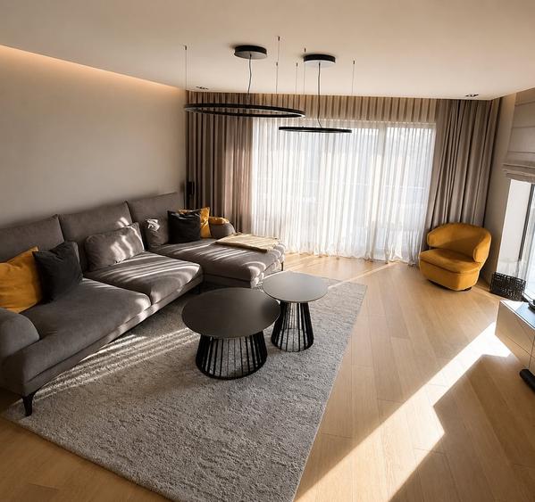 Apartament cu 3 camere semidecomandat, mobilat în Iancu Nicolae