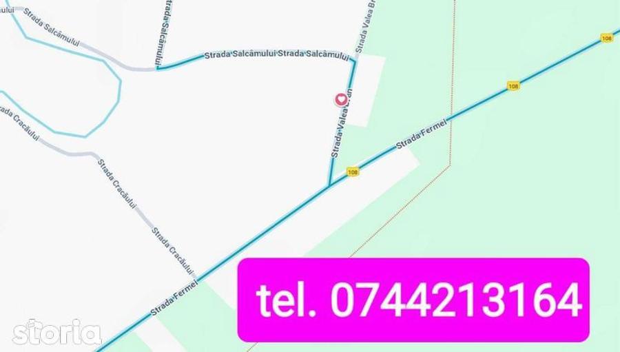 Teren de 2100 mp, în Central