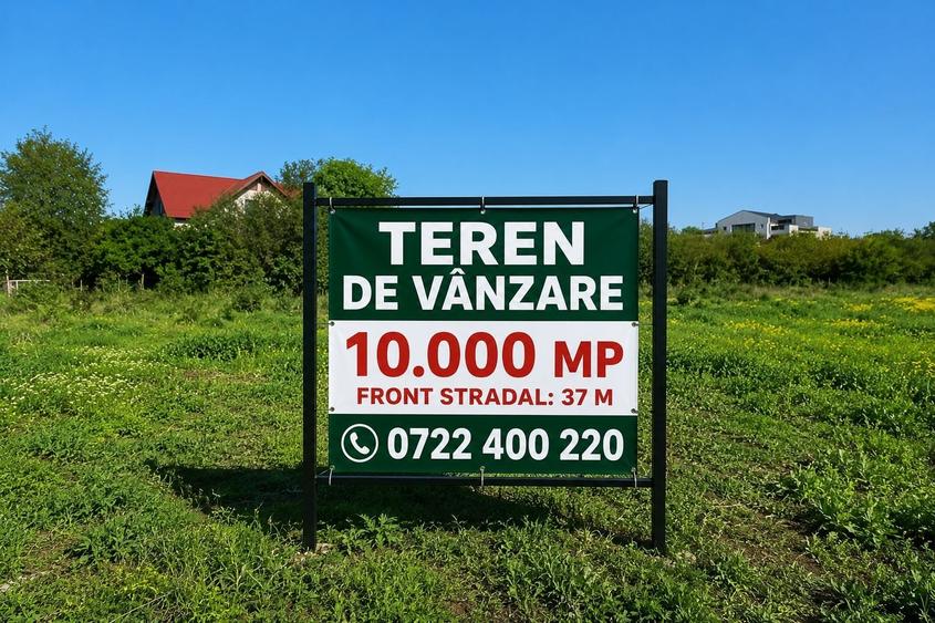 Teren Construcții intravilan de 10000 mp, în Prelungirea Ghencea