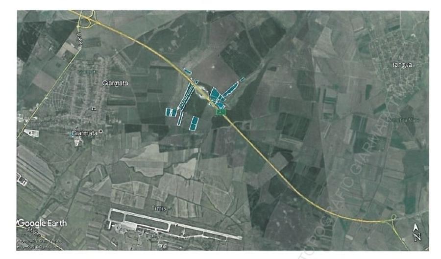Teren Construcții intravilan de 350000 mp, în Giarmata