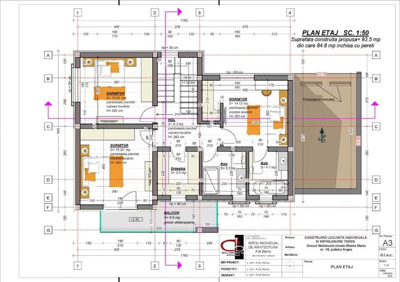 Casa P+1E +teren 500mp Stefanesti, Arges - 4