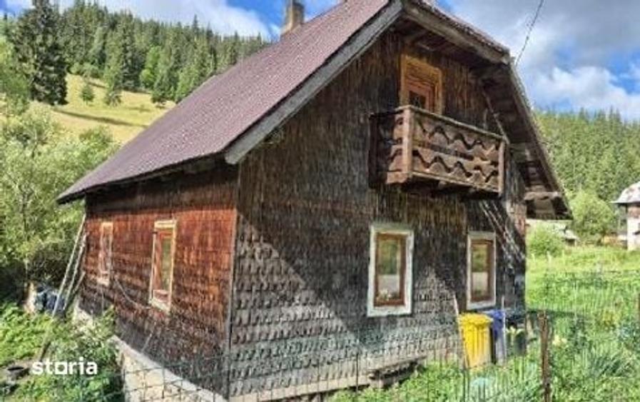 Casă cu 2 camere cu Teren 69 Mp în Pojorâta
