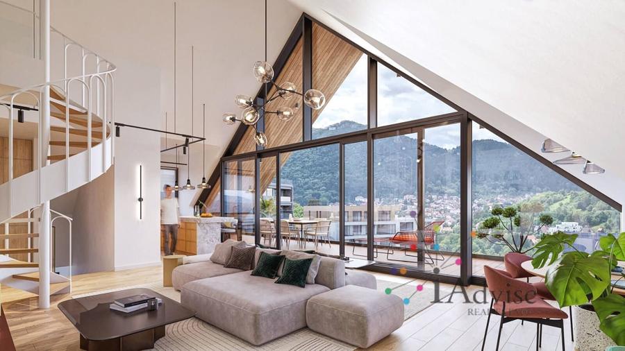Penthouse cu 5 camere decomandat în Drumul Poienii