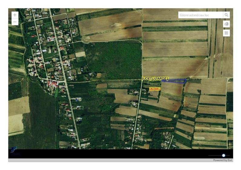Teren de 2242 mp, în Izvoru