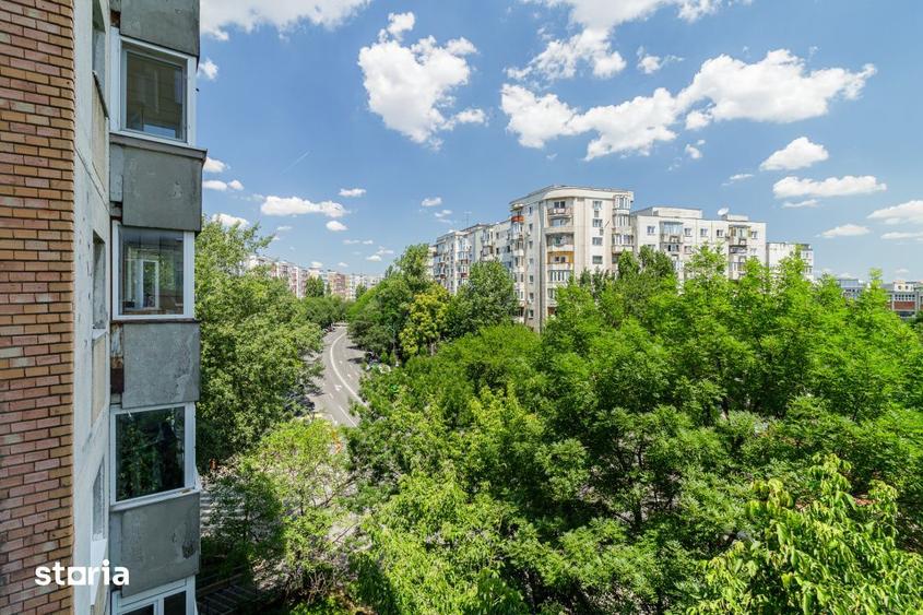 Apartament cu 2 camere, mobilat în Tineretului