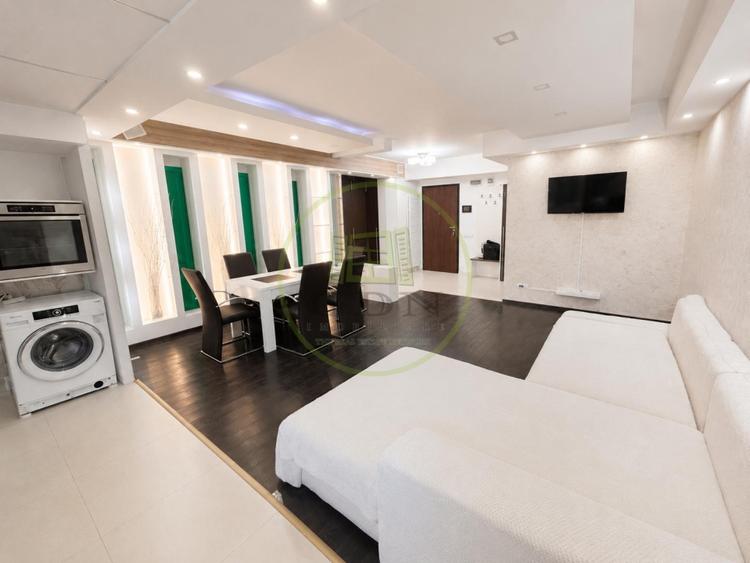 Apartament cu 2 camere semidecomandat, mobilat în Sisești