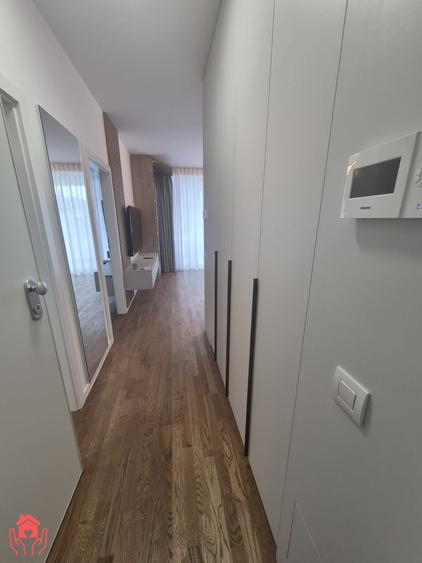 Apartament cu 2 camere semidecomandat, mobilat în Băneasa