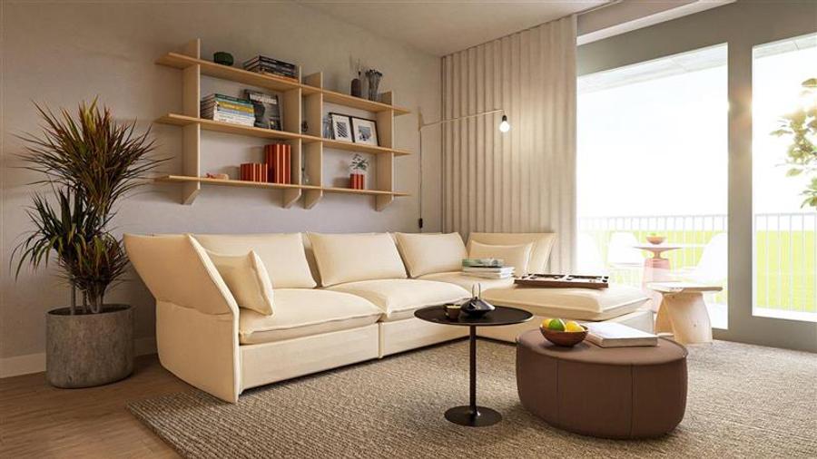 Apartament cu 3 camere nedecomandat în Aradului