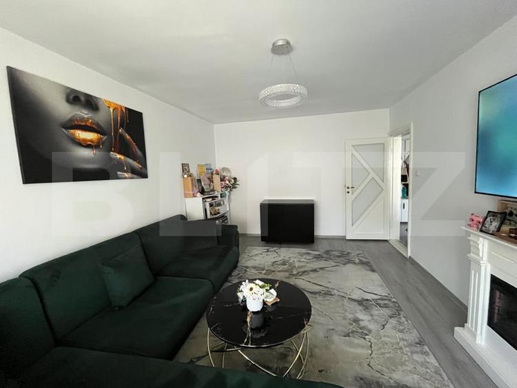 Apartament cu 3 camere decomandat, mobilat în Nord