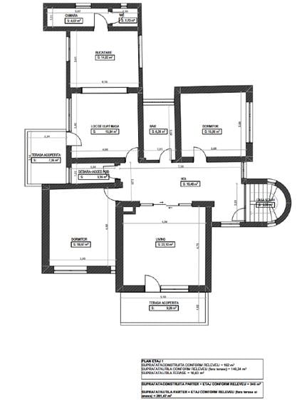 Casă individuală cu 5 camere cu Teren 2473 Mp în Găgeni