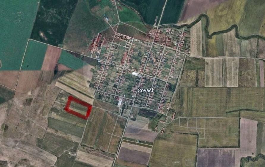 Teren Construcții intravilan de 736 mp, în Covaci