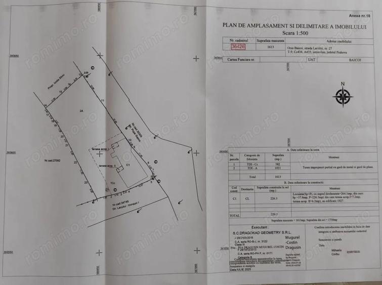 Casă cu 6 camere cu Teren 1613 Mp în Central