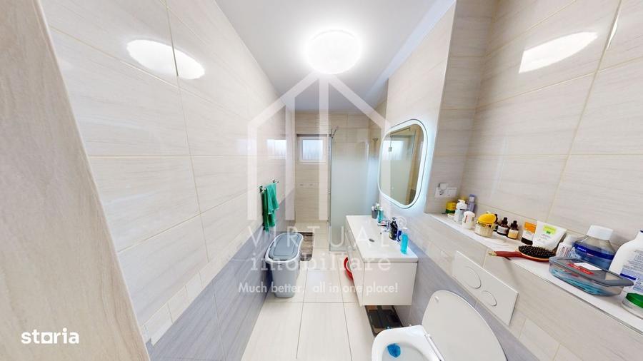 Apartament cu 3 camere, mobilat în Central