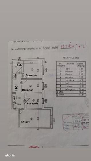 Apartament cu 3 camere decomandat în Mihai Bravu