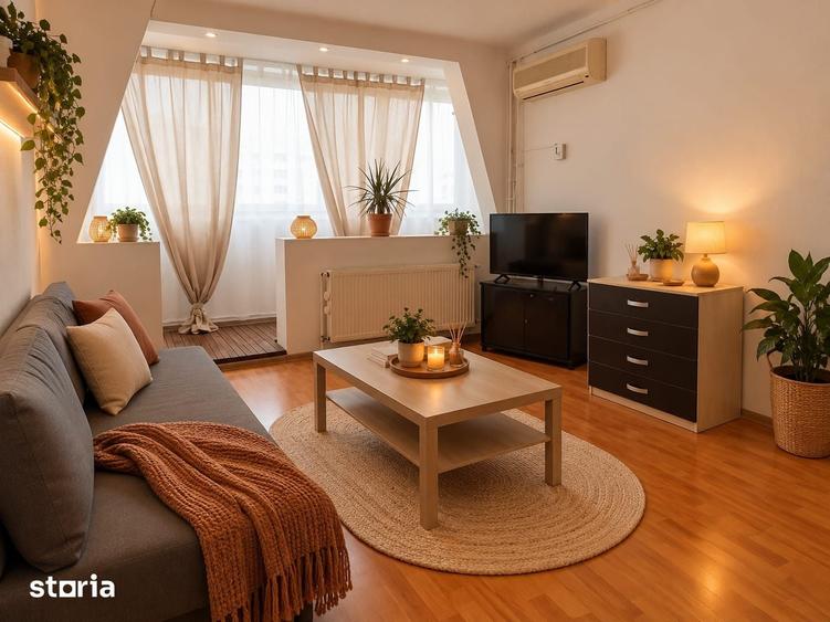 Apartament cu 3 camere semidecomandat în Drumul Taberei