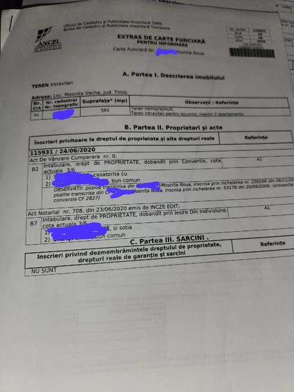 vand teren intravilan la 1 km de magazinul Lidl din Mosnita Veche - 3